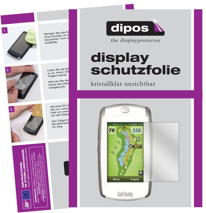5x Schutzfolie klar für Golfbuddy World Platinum 2 (2)