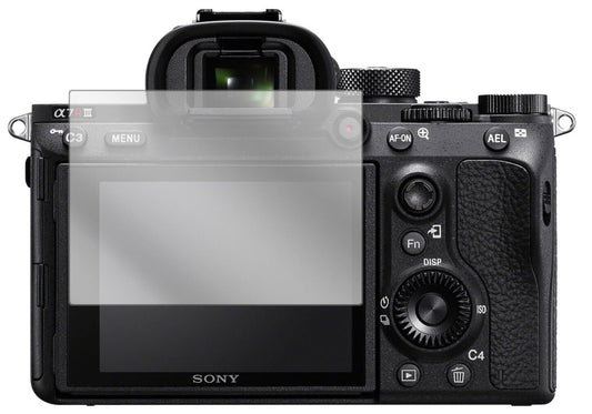 5x Schutzfolie klar für Sony A7R III Display-Schut (1)