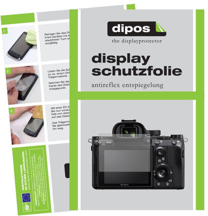 6x Schutzfolie matt für Sony A7R III Display-Schut (1)