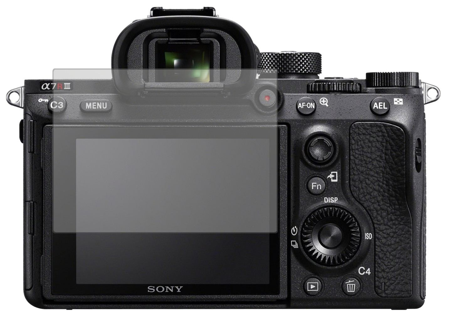 6x Schutzfolie matt für Sony A7R III Display-Schut (2)