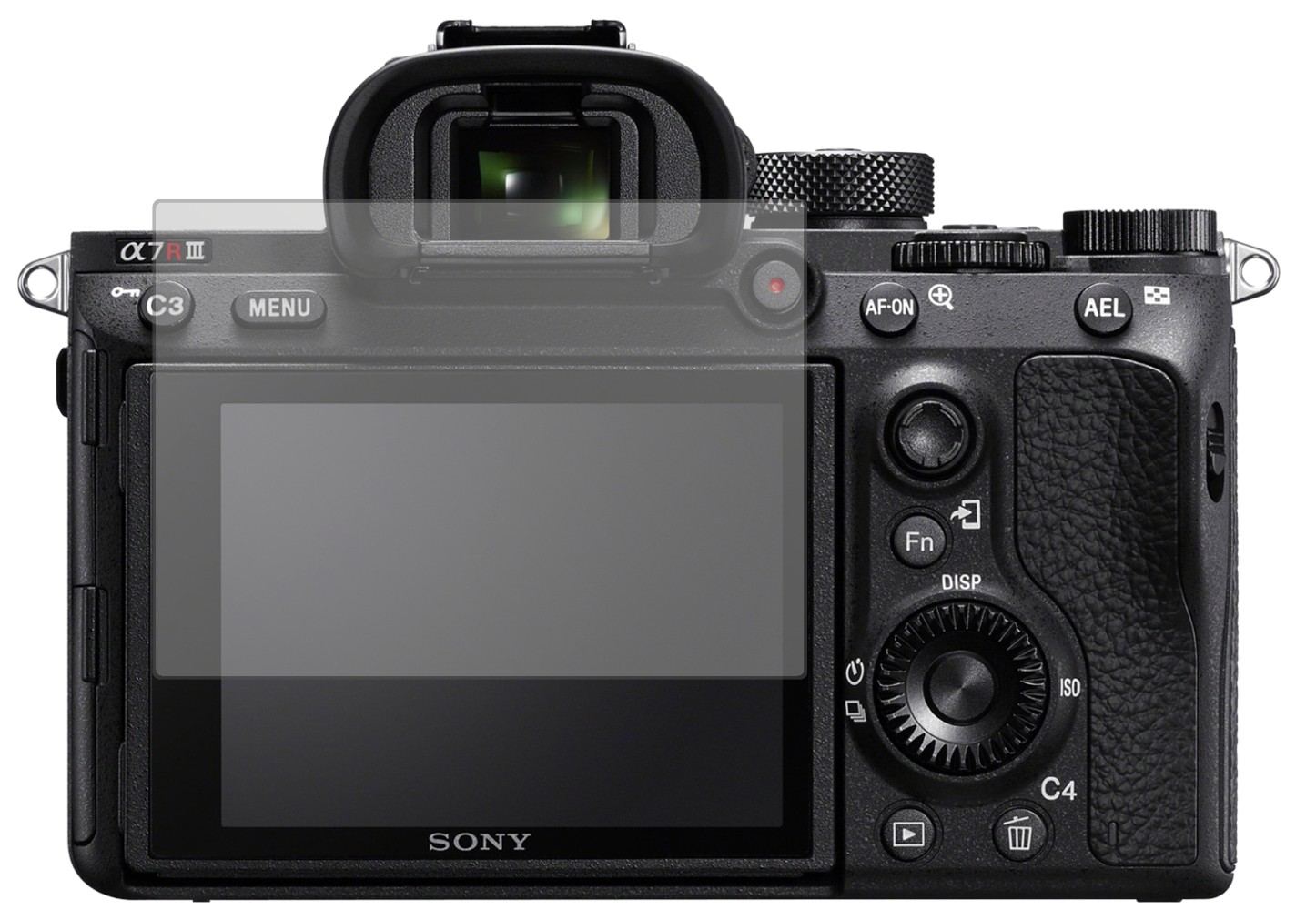 6x Schutzfolie matt für Sony A7R III Display-Schut (2)