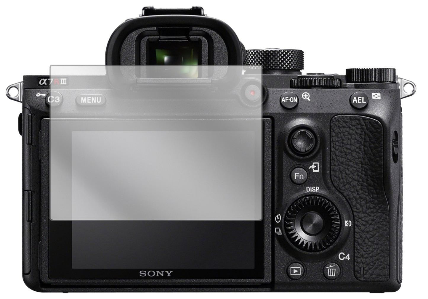 6x Schutzfolie klar für Sony A7R III Display-Schut (2)