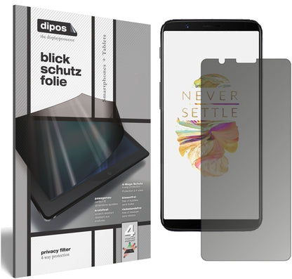 Blickschutzfolie für OnePlus 5T matt Schutzfolie P (1)