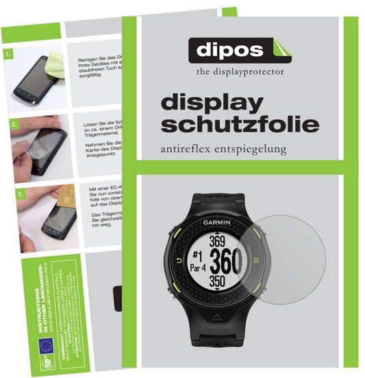 6x Schutzfolie matt für Garmin Approach S4 Display (1)
