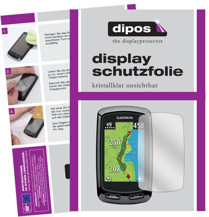 3x Schutzfolie klar für Garmin Approach G6 Display (1)