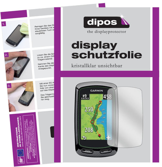 3x Schutzfolie klar für Garmin Approach G6 Display (1)