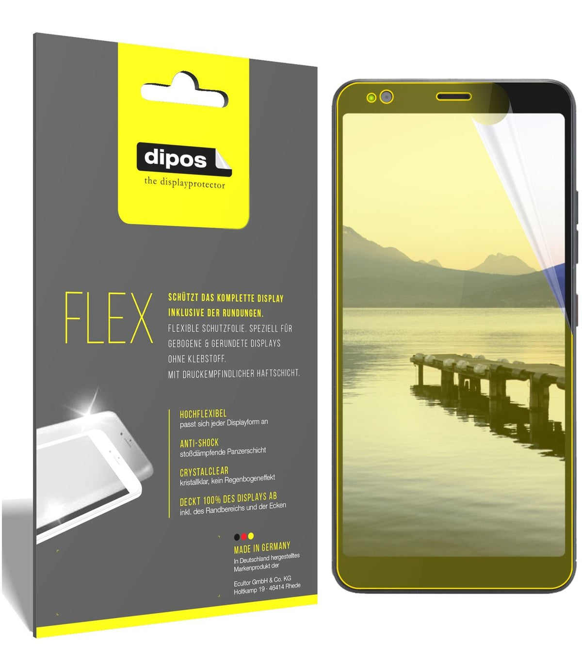 3x 3D Full Cover Schutzfolie für Gigaset GS370 plu (1)