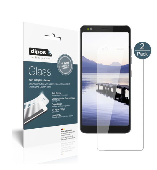 2x 9H Schutzfolie für Gigaset GS370 plus Panzerfol (1)