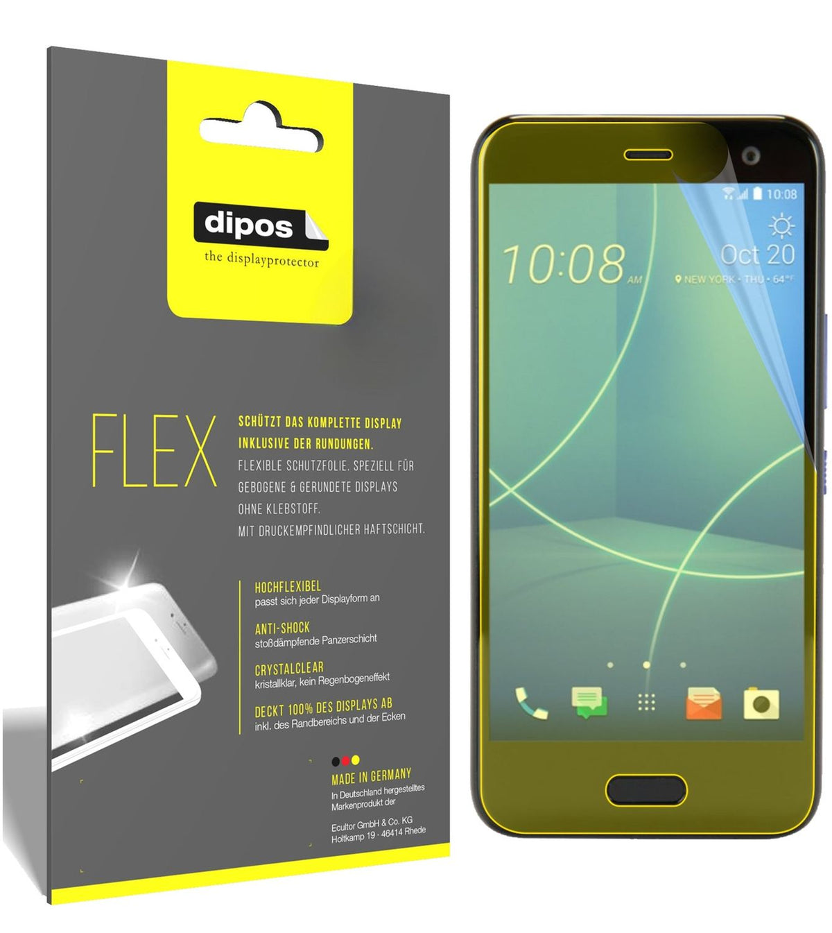 3x 3D Full Cover Schutzfolie für HTC U11 Life (1)