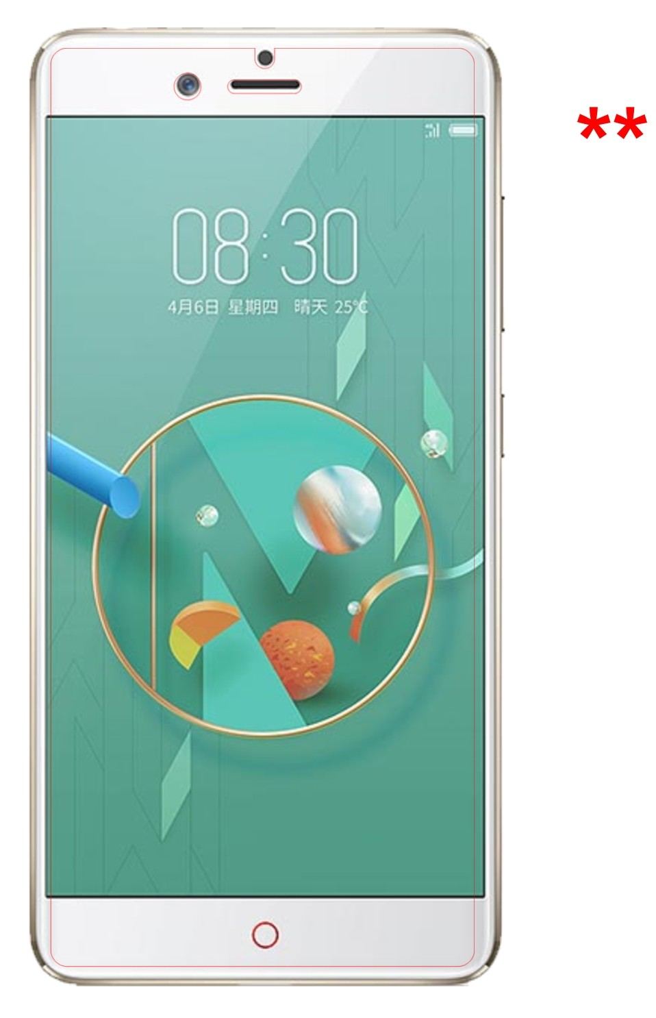 2x 9H Schutzfolie matt für ZTE Nubia Z17 miniS Pan (9)