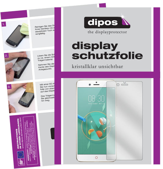2x Schutzfolie klar für ZTE Nubia Z17 miniS Displa (1)