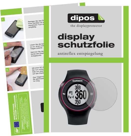 6x Schutzfolie matt für Garmin Approach S3 Display (1)