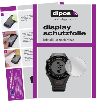 6x Schutzfolie klar für Garmin Approach S2 Display (1)