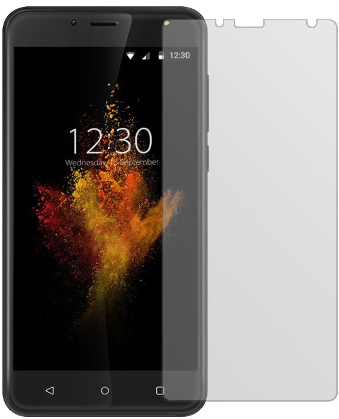 2x Schutzfolie matt für Wieppo S6 Display-Schutzfo (2)