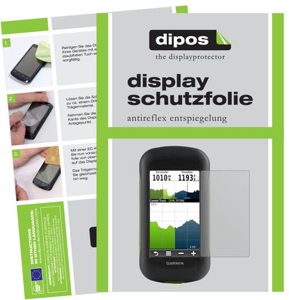3x Schutzfolie matt für Garmin Montana 610 Display (1)