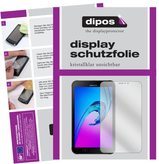 2x Schutzfolie klar für Samsung Galaxy Tab Activ 2 (1)
