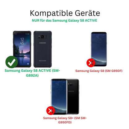 2x 9H Schutzfolie matt für Samsung Galaxy S8 ACTIV (2)