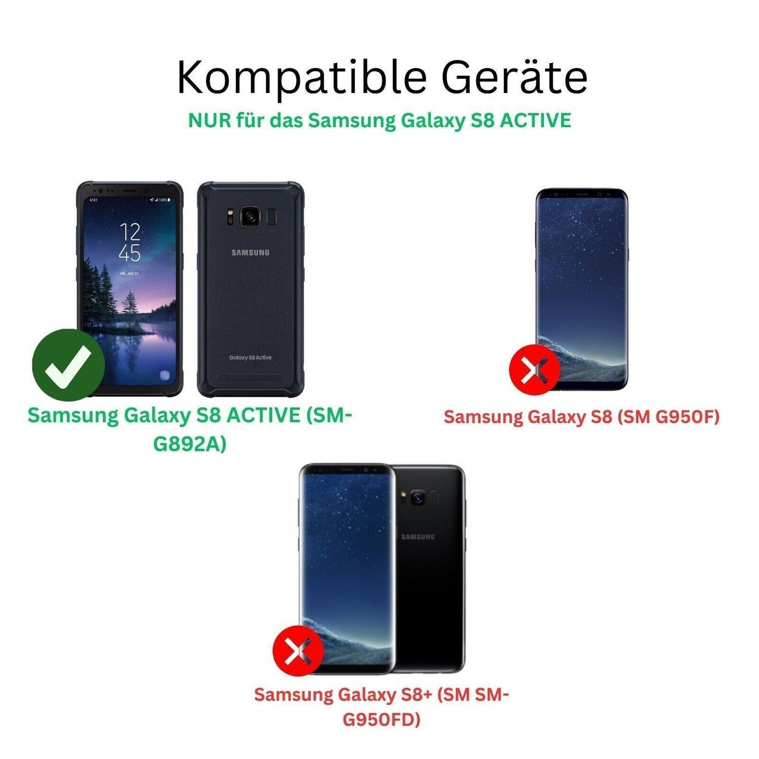 6x Schutzfolie klar für Samsung Galaxy S8 ACTIVE D (2)