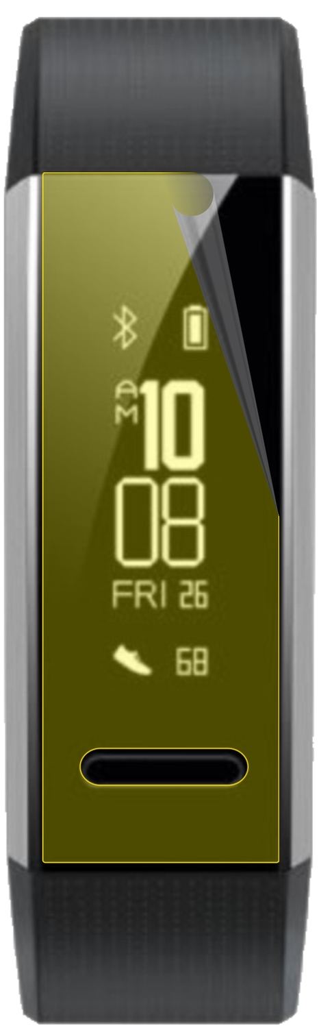 3x 3D Full Cover Schutzfolie für Huawei Band 2 Pro (3)