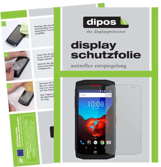 6x Schutzfolie matt für Crosscall Trekker-X3 Displ (1)