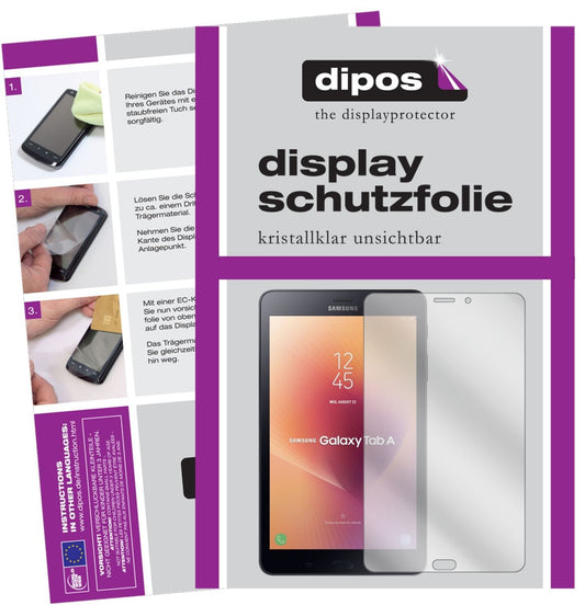 2x Schutzfolie klar für Samsung Galaxy Tab A (2017 (1)
