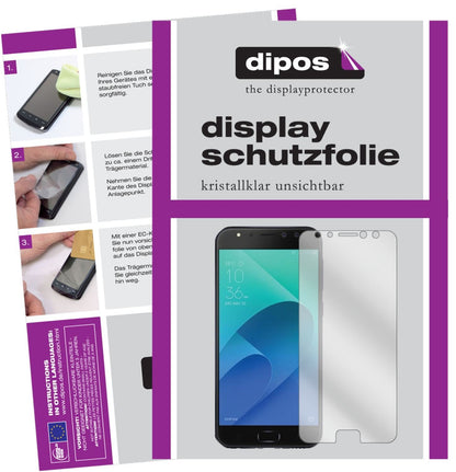 6x Schutzfolie klar für Asus Zenfone 4 Selfie Pro  (1)