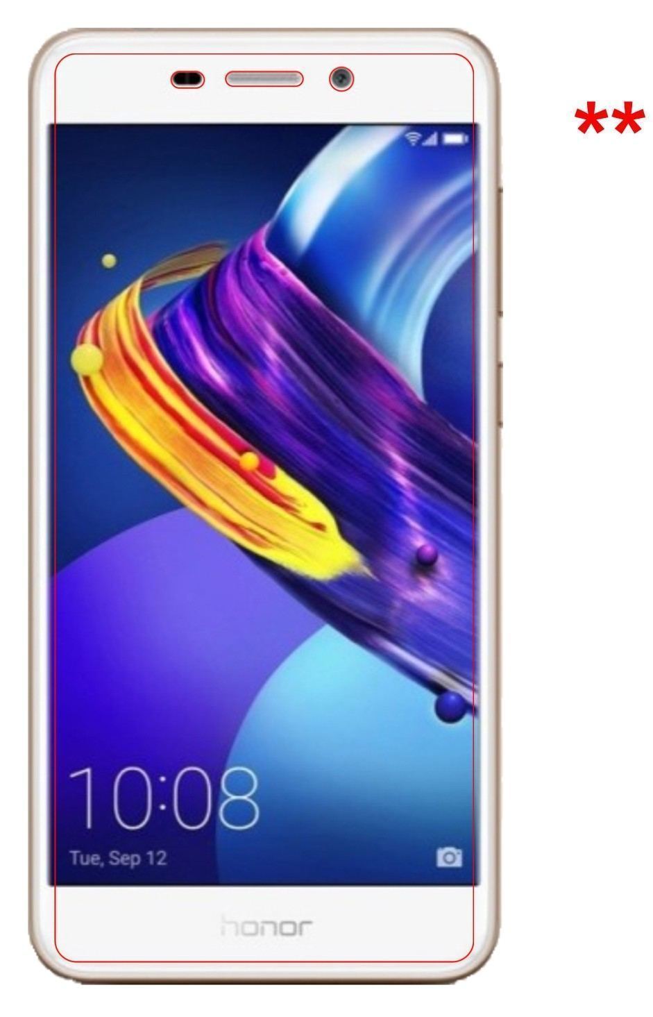 Blickschutzfolie für Huawei Honor 6C Pro matt Schu (5)