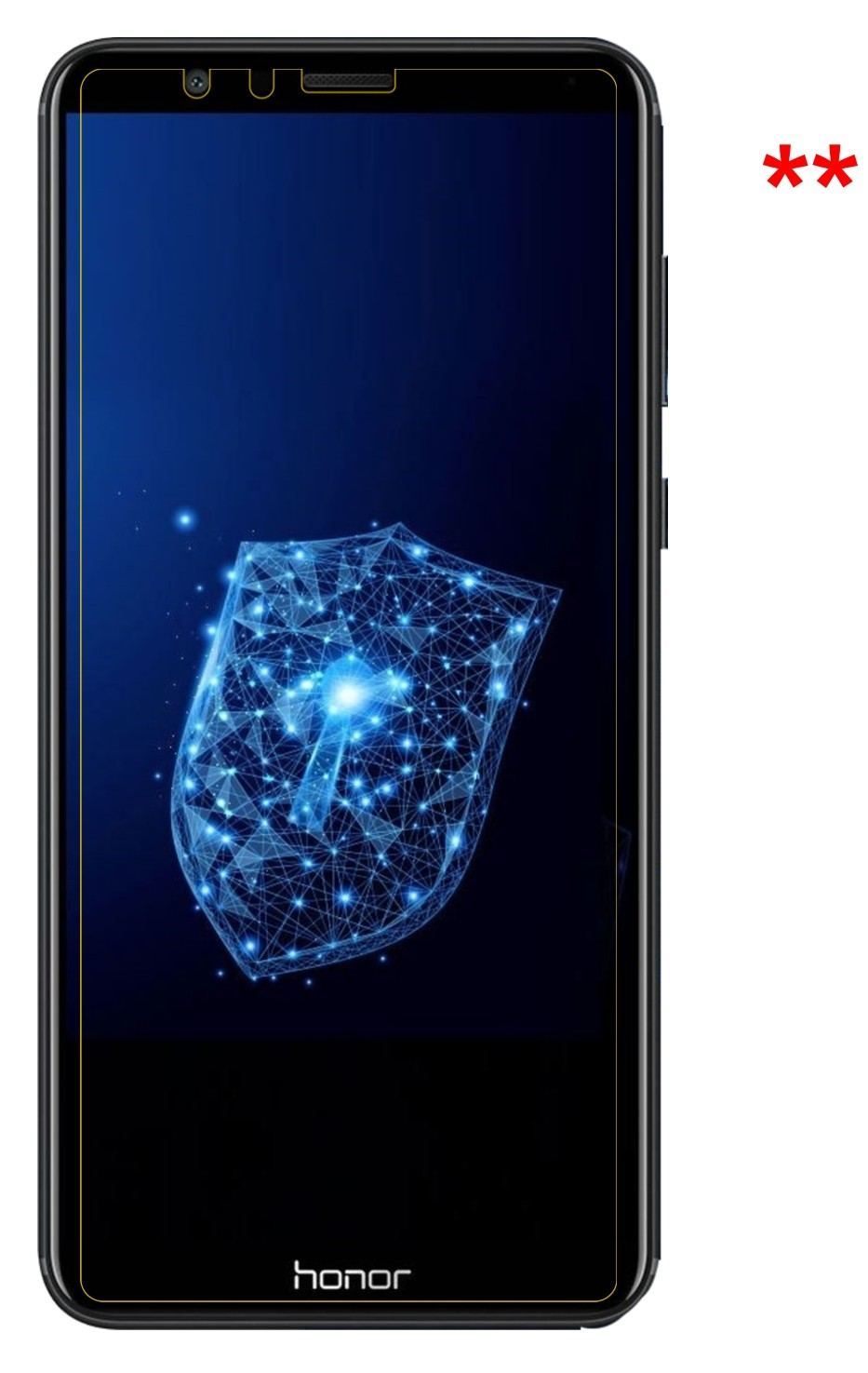 Blickschutzfolie für Huawei Honor 7X matt Schutzfo (5)