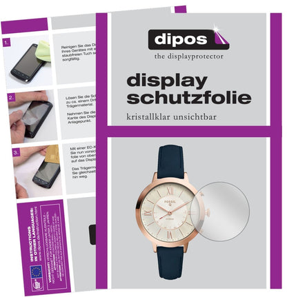 6x Schutzfolie klar für Fossil Q Jaqueline Display (1)