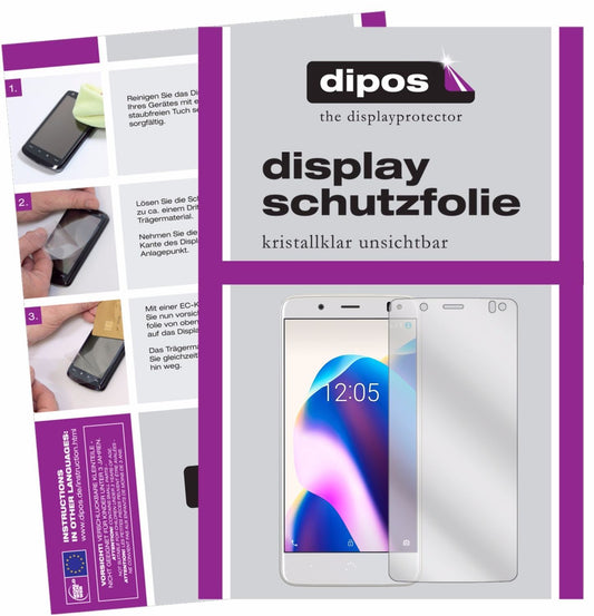 2x Schutzfolie klar für BQ Aquaris U2 Lite Display (1)