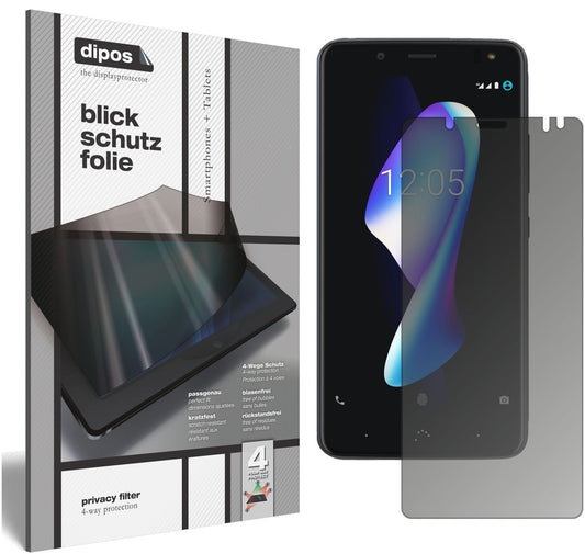 Blickschutzfolie für BQ Aquaris V Plus matt Schutz (1)