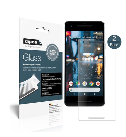 1x 9H Schutzfolie matt für Google Pixel 2 Panzerfo (2)