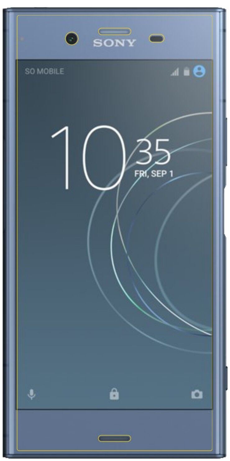 1x 9H Schutzfolie für Sony Xperia XZ1 Panzerfolie (8)