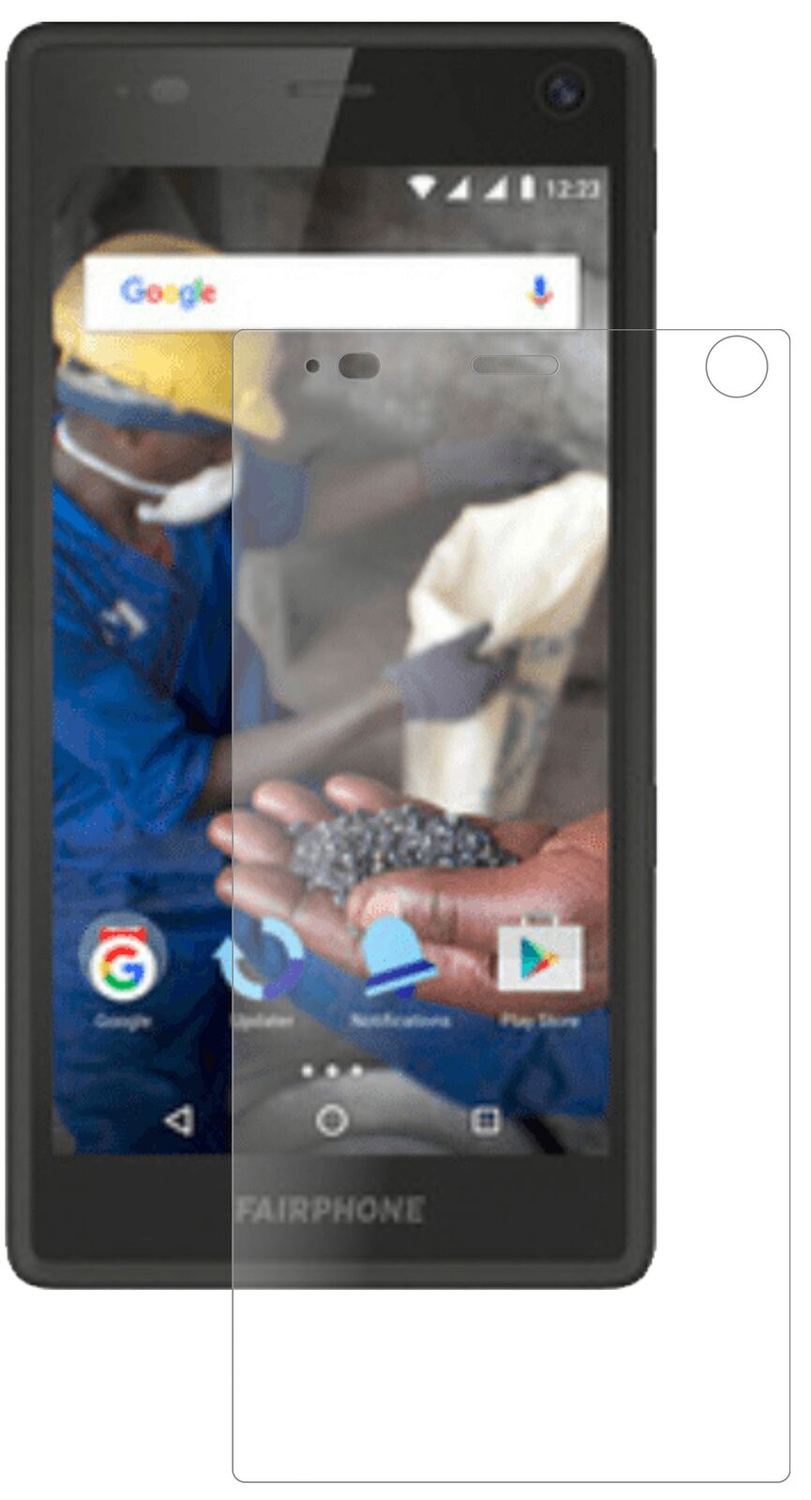1x 9H Schutzfolie matt für Fairphone 2 Panzerfolie (1)
