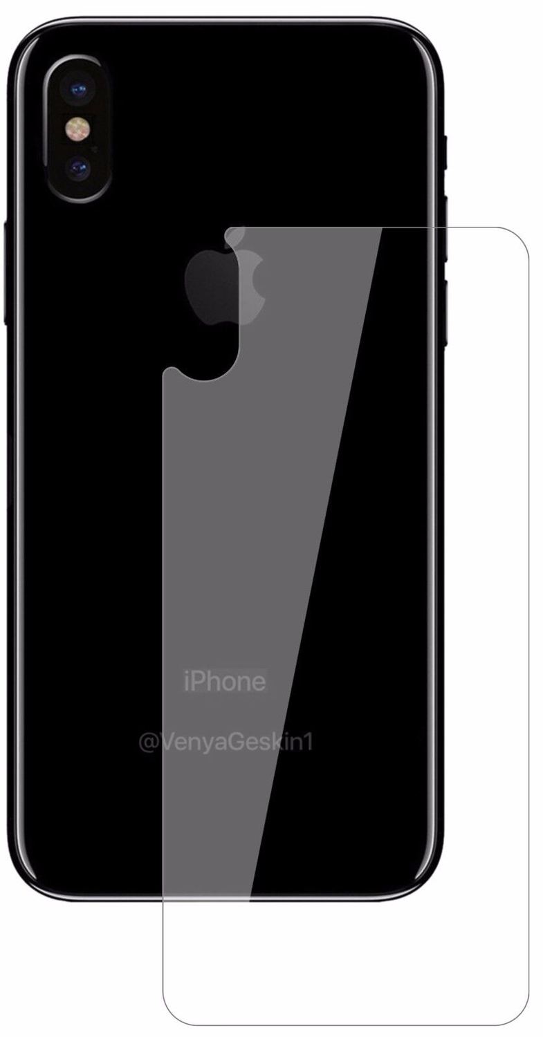 1x 9H Schutzfolie für Apple iPhone X Rückseite Pan (1)