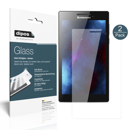 1x 9H Schutzfolie für Lenovo Tab 2 A7-10 Panzerfol (2)