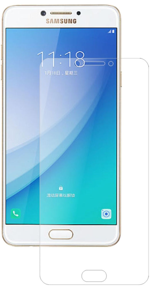 1x 9H Schutzfolie matt für Samsung Galaxy C7 Pro P (1)