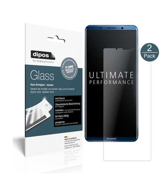 2x 9H Schutzfolie matt für Huawei Mate 10 Pro Panz (1)