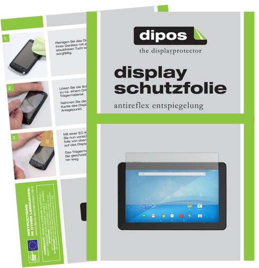 2x Schutzfolie matt für Format 17.3 Zoll Wide 383  (1)