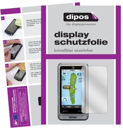 6x Schutzfolie klar für Golfbuddy Platinum PT4 Dis (1)
