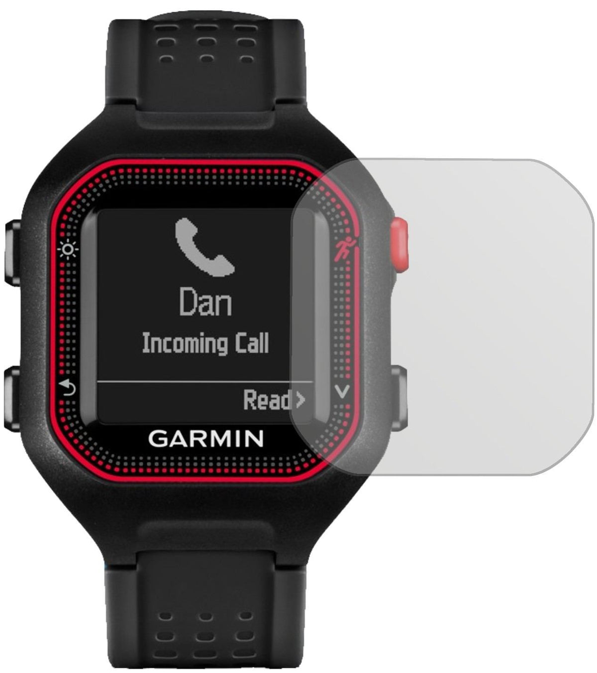 6x Schutzfolie matt für Garmin Forerunner 25 Displ (2)