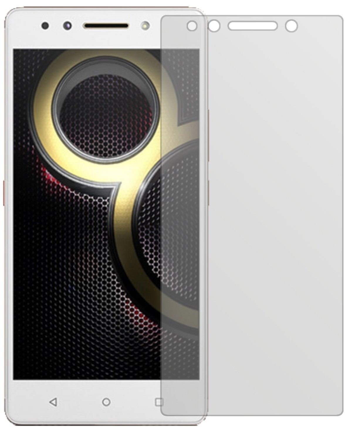 2x Schutzfolie matt für Lenovo K8 Note Display-Sch (2)