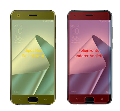 3x 3D Full Cover Schutzfolie für Asus ZenFone 4 Pr (2)