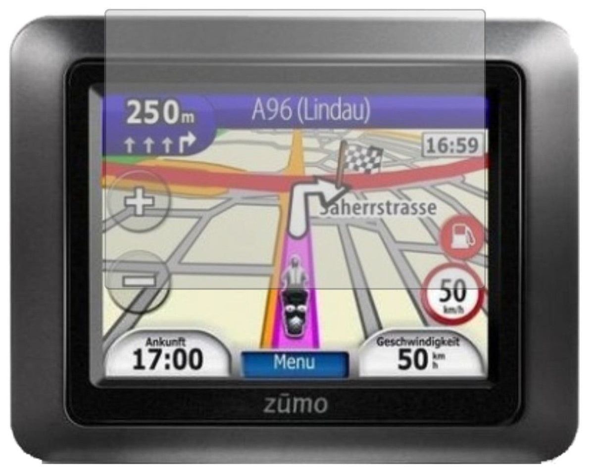 3x Schutzfolie matt für Garmin zumo 210 Display-Sc (2)