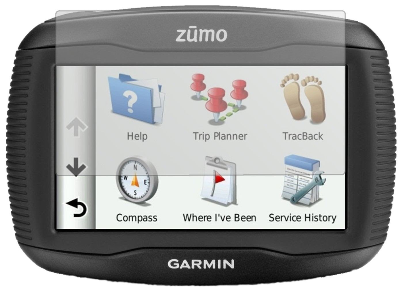 3x Schutzfolie matt für Garmin zumo 340 LM Display (2)