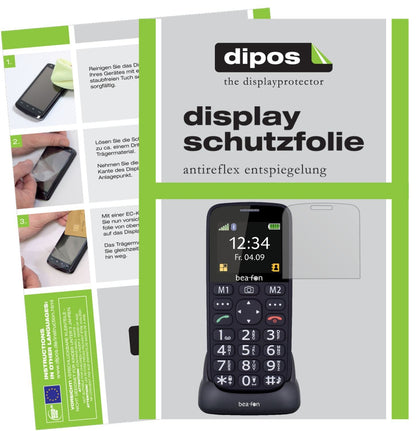 6x Schutzfolie matt für bea-fon SL240 Display-Schu (1)