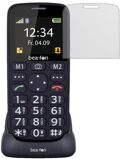 6x Schutzfolie matt für bea-fon SL240 Display-Schu (2)