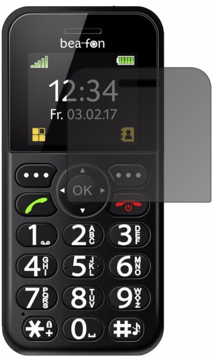 Blickschutzfolie für bea-fon SL150 matt Schutzfoli (2)