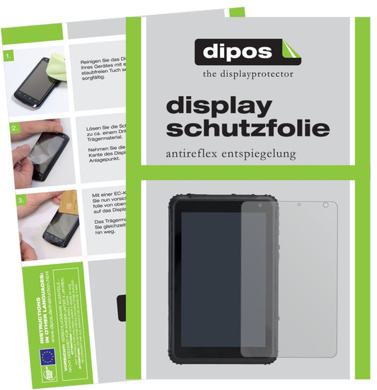 2x Schutzfolie matt für Caterpillar T20 Display-Sc (1)