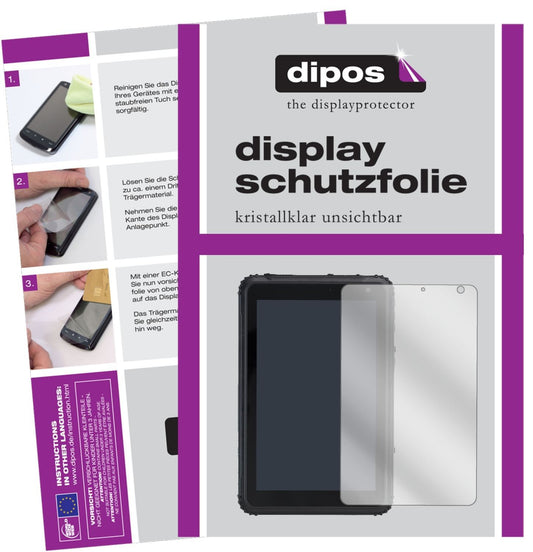 2x Schutzfolie klar für Caterpillar T20 Display-Sc (1)